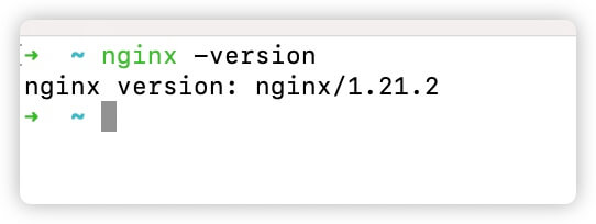 nginx版本查看