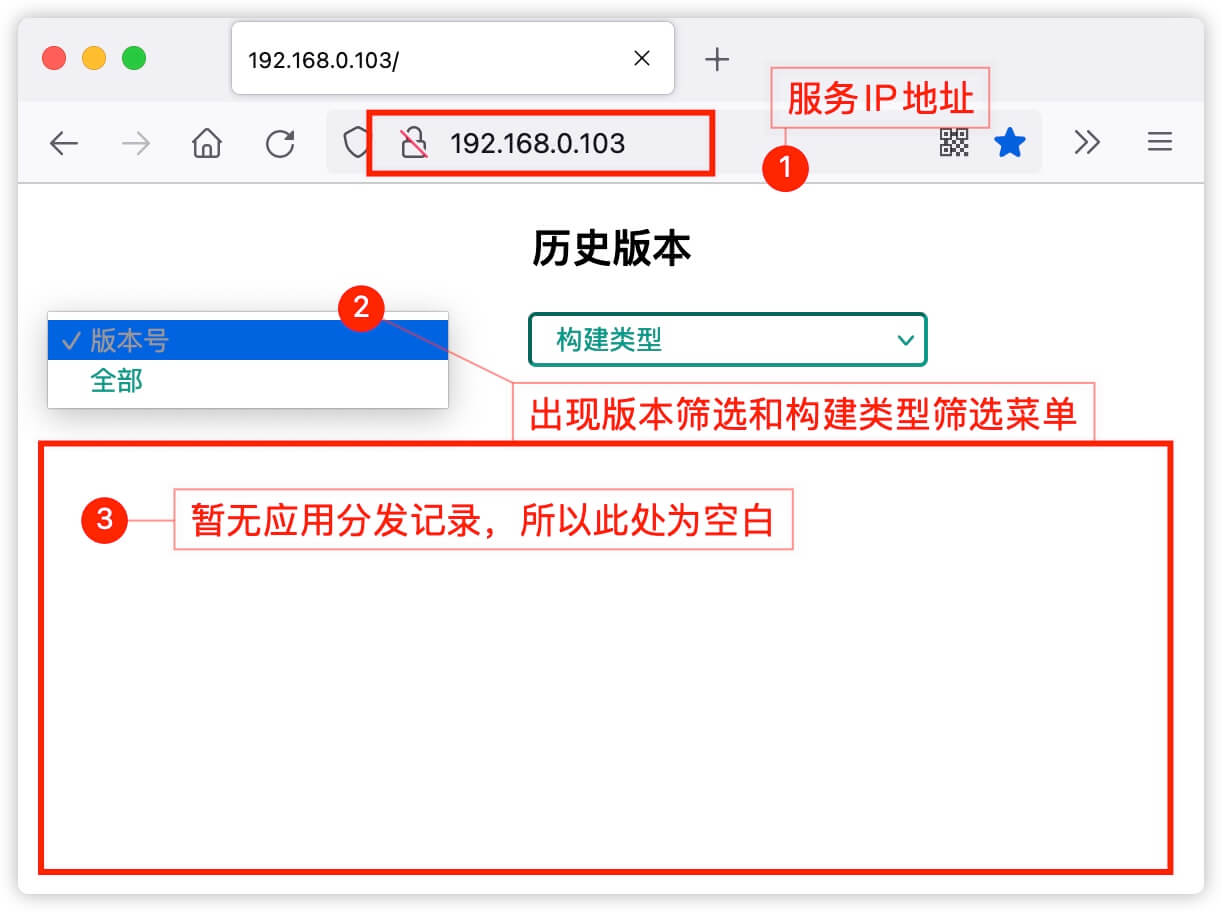 打开分发网页